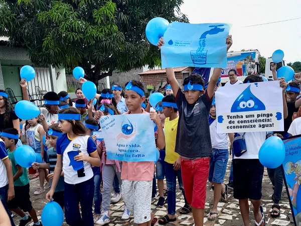 Semana da Água: Escolas do município trabalham a conscientização dos alunos sobre a importância da água