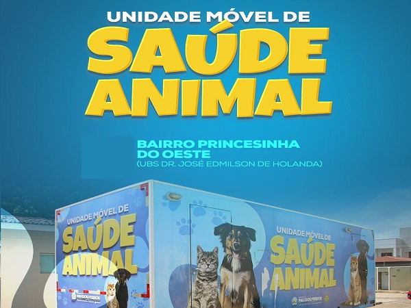 Unidade Móvel Animal estará no bairro Princesinha do Oeste