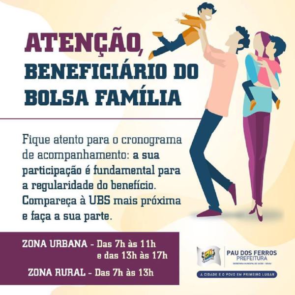 BENEFICIÁRIO DO BOLSA FAMÍLIA: INFORME A ESCOLA DO SEU FILHO E